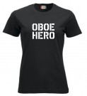 Oboe Hero t-skjore Dame thumbnail
