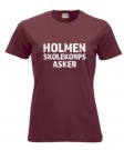 T-skjorte Dame Holmen Skolekorps thumbnail