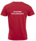 T-skjorte Herre Skedsmo Skolemusikk thumbnail