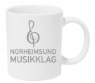 Kaffekrus med personlig navn Norheimsund Musikklag thumbnail