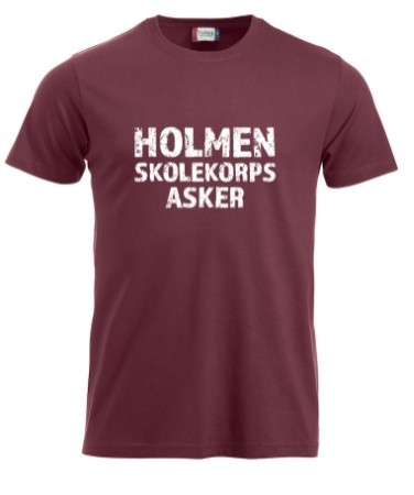 T-skjorte Herre Holmen Skolekorps