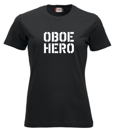 Oboe Hero t-skjore Dame